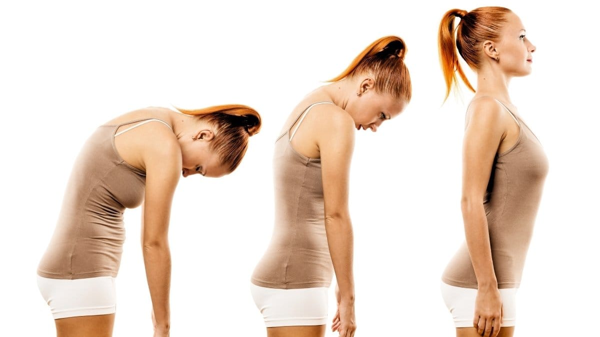 Single-leg balance exercise for posture improvement