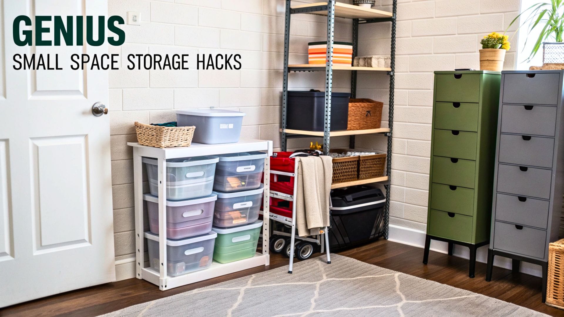 10 GENIUS Small Space Storage Hacks That TRANSFORM Any Room