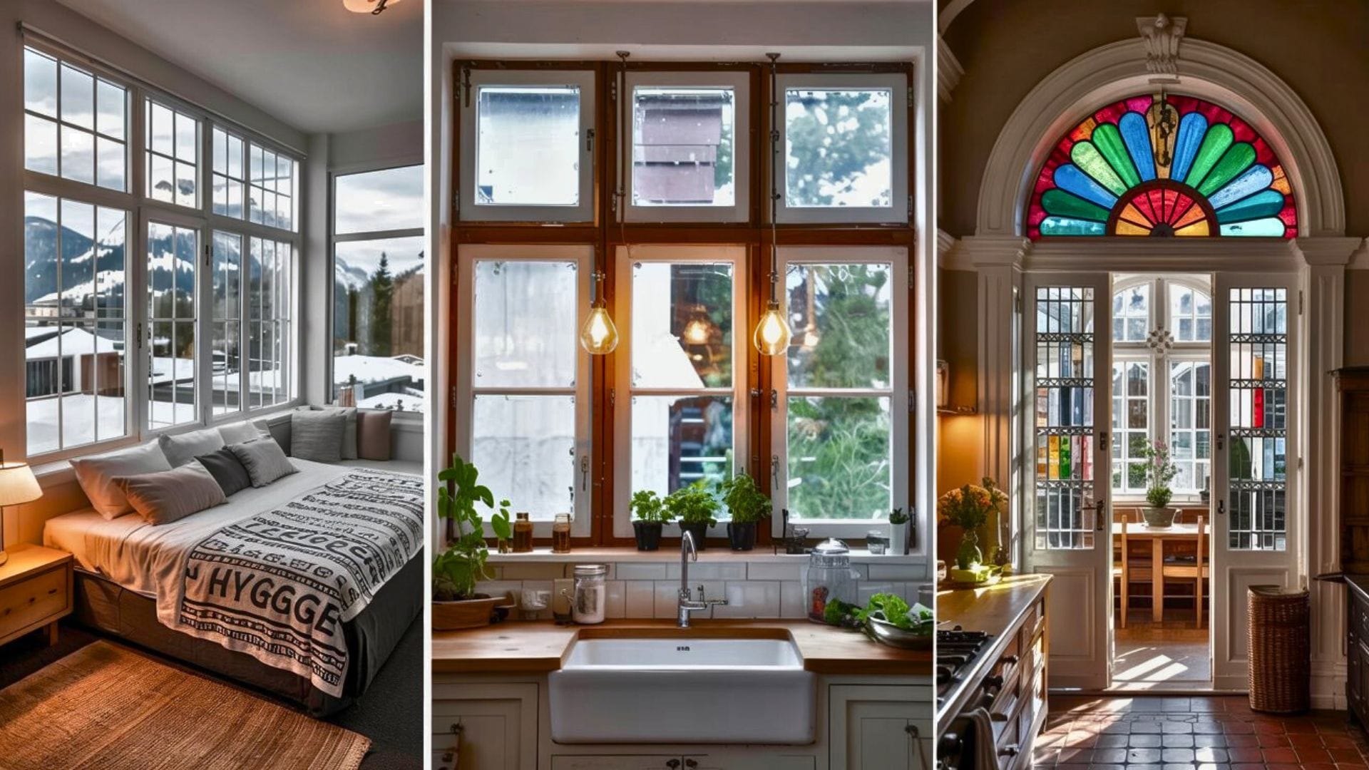 Brighten Up Your Bedroom, Hall, and Kitchen with These 15 Charming Windows of Different Designs