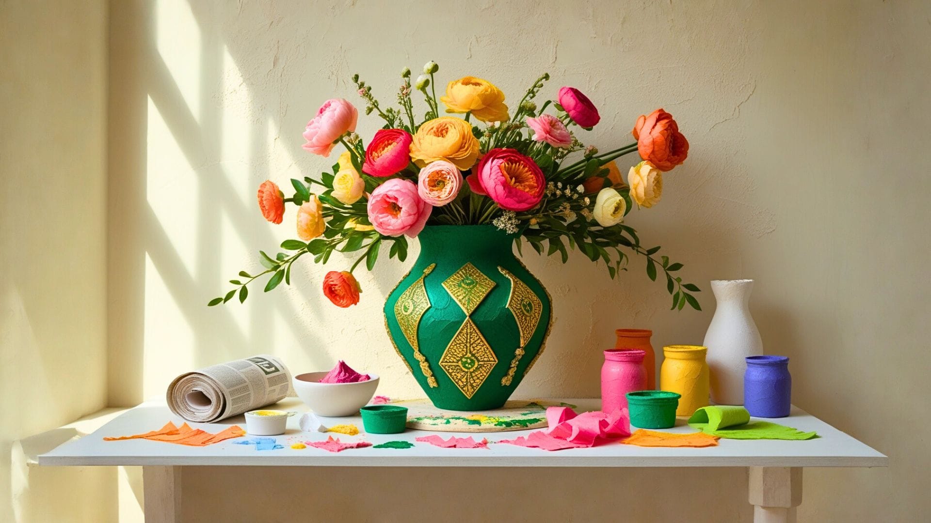 Learn How to Make These 12 Unique Paper Mache Vase Tricks and Surprise Everyone with Your Creativity