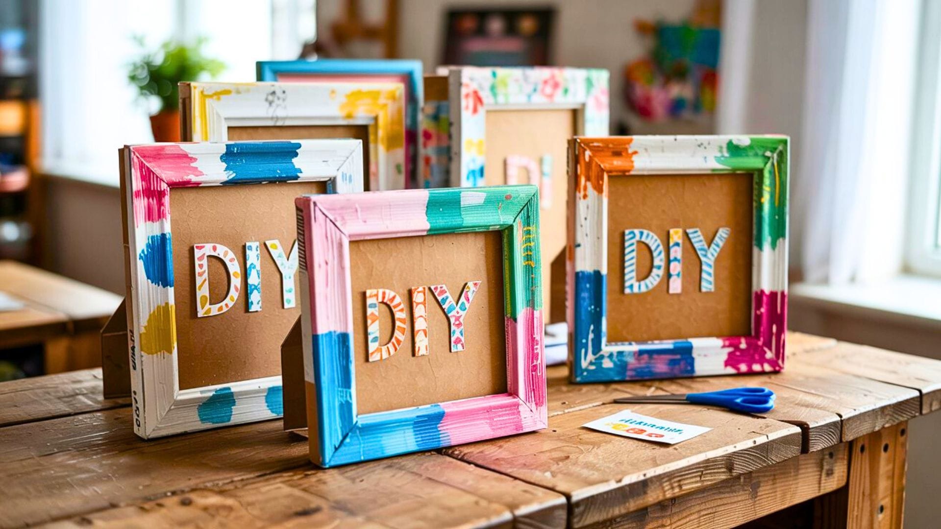 DIY Upcycled Cardboard Frames: Quick, Fun & Requires Zero Special Tools!