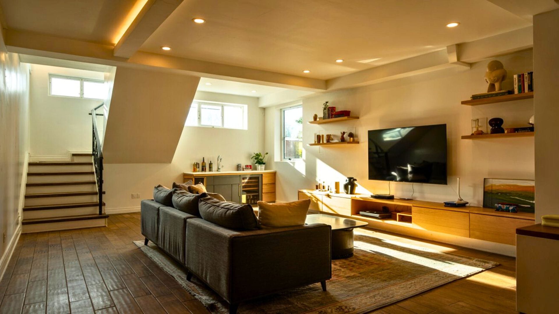 These 11 Easy Design Tips Will Help You Turn Your Basement into a Real Living Space